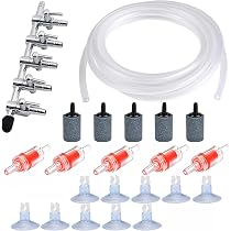 Amazon | hygger 強力水槽エアーポンプ 16L/min 2口 酸素ポンプ